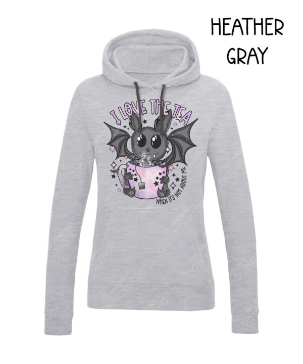 19395 love the tea bat gothic hoodie 3