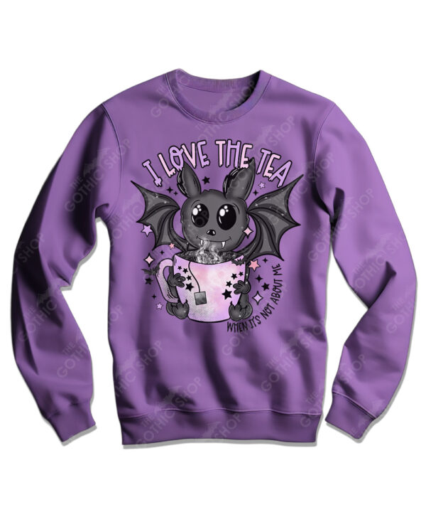 19396 love the tea bat gothic sweater 4