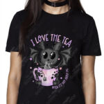 19397 love the tea bat gothic t shirt 5