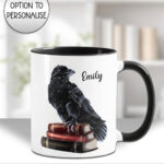 19400 personalised bookish raven mug 1