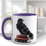 19400 personalised bookish raven mug 2