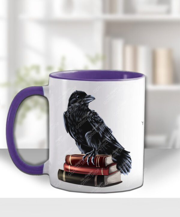19400 personalised bookish raven mug 2