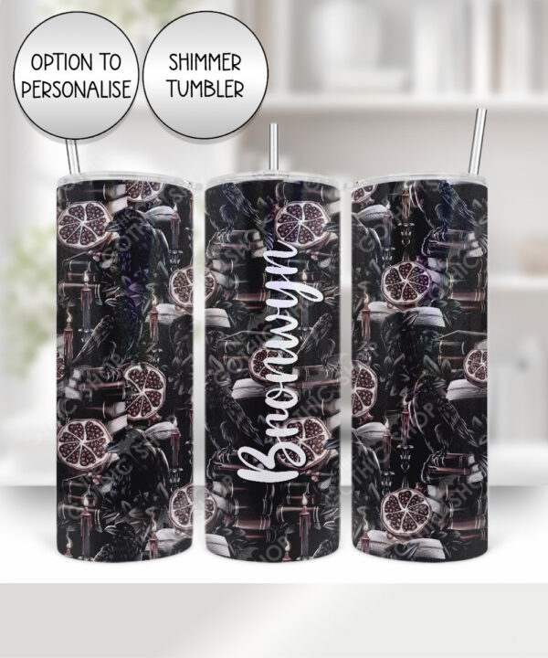 19402 personalised bookish raven tumbler 2