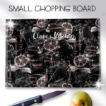 19407 personalised bookish raven chopping board 2