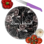 19408 personalised bookish raven chopping board 1