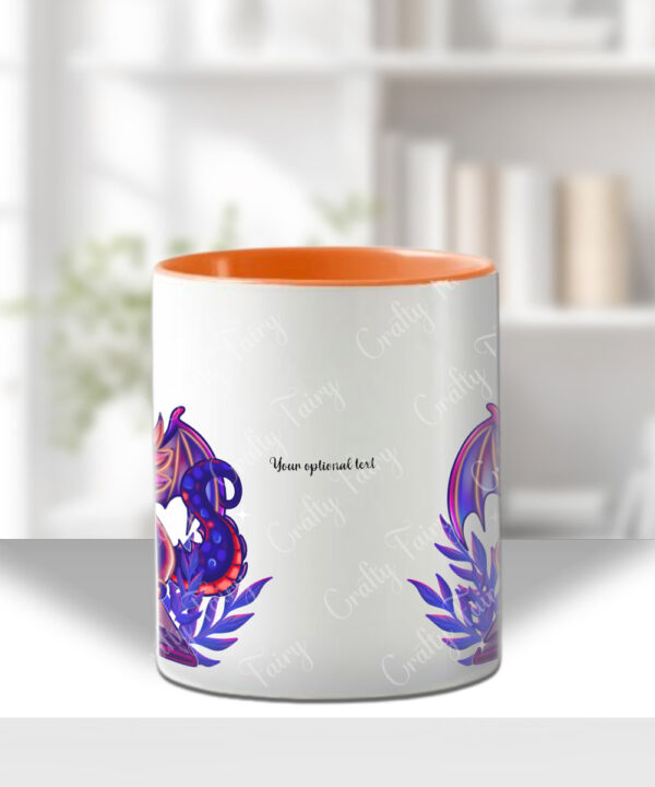 19426 personalised bookish dragon mug 2