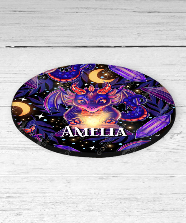 19427 personalised bookish dragon coaster 2