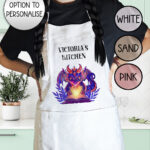 19433 personalised bookish dragon apron 2