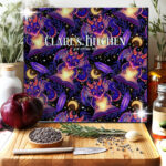 19434 personalised bookish dragon chopping board 2