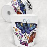 19460 whimsical moths plant pot