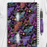19461 whimsical moths a5 notebook 2