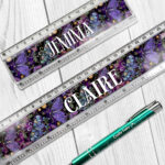 19467 whimsical moths ruler 2