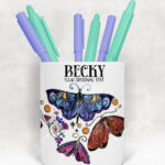 19469 whimsical moths pen pot 2