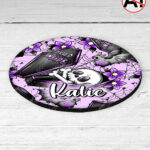 19475 personalised skeleton coffin gothic coaster 2