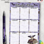 19506 personalised skull books gothic a5 planner notepad 1