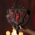 19518 bloodspire back red gothic bag 9
