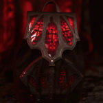 19519 bloodveil back red gothic backpack restyle 2