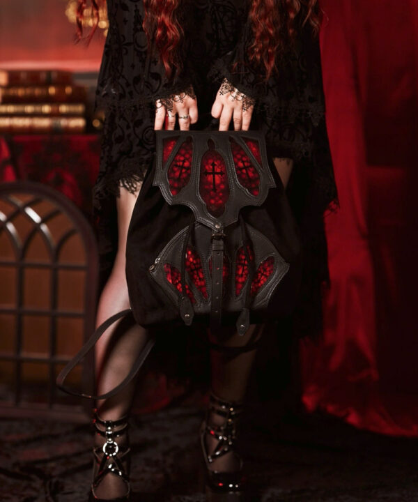 19519 bloodveil back red gothic backpack restyle 3