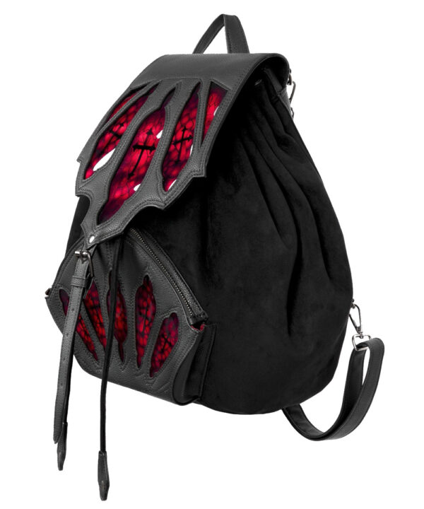 19519 bloodveil back red gothic backpack restyle 8