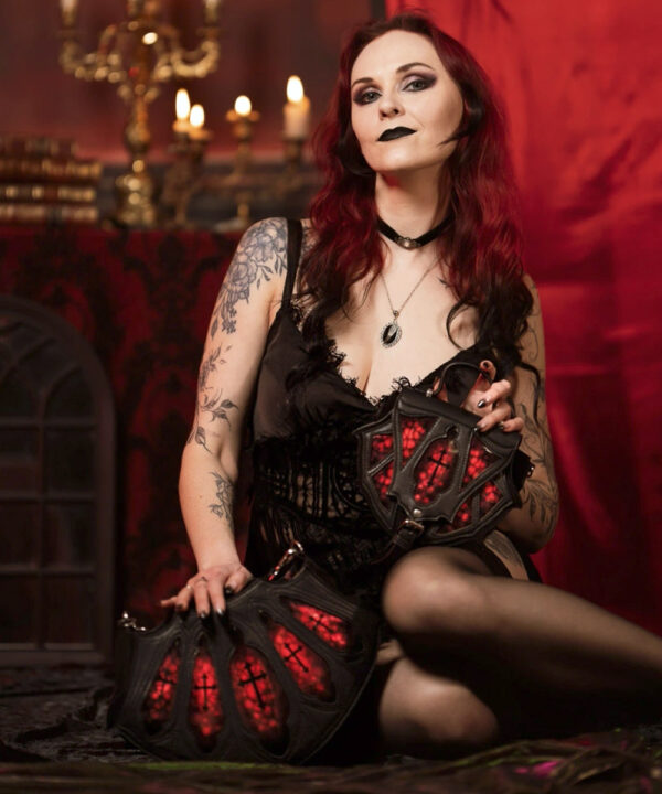 19520 bloodveil back red gothic bag 13