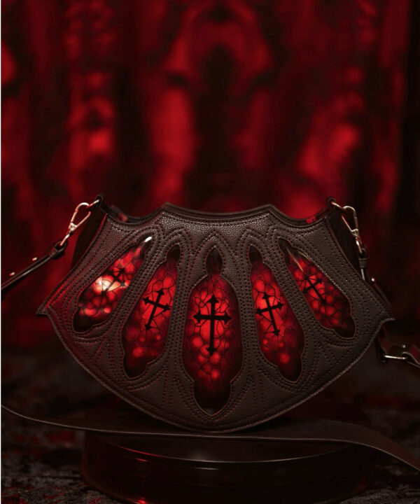 19520 bloodveil back red gothic bag 3
