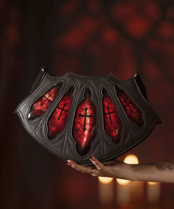 19520 bloodveil back red gothic bag 5