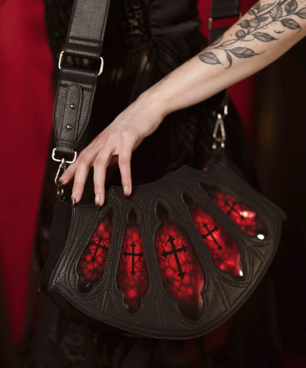 19520 bloodveil back red gothic bag 6