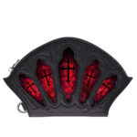 19521 bloodveil back red gothic wallet 1