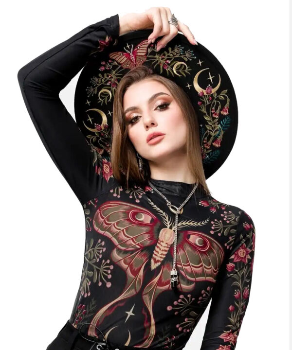 19535 wilderwood moth whimsigoth wide brim hat restyle 6