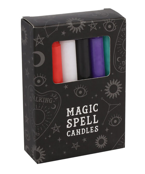 mixed magic spell candles set of 12