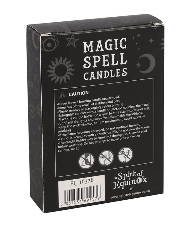 mixed magic spell candles set of 12