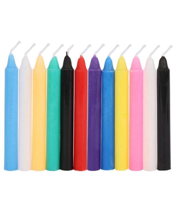 mixed magic spell candles set of 12