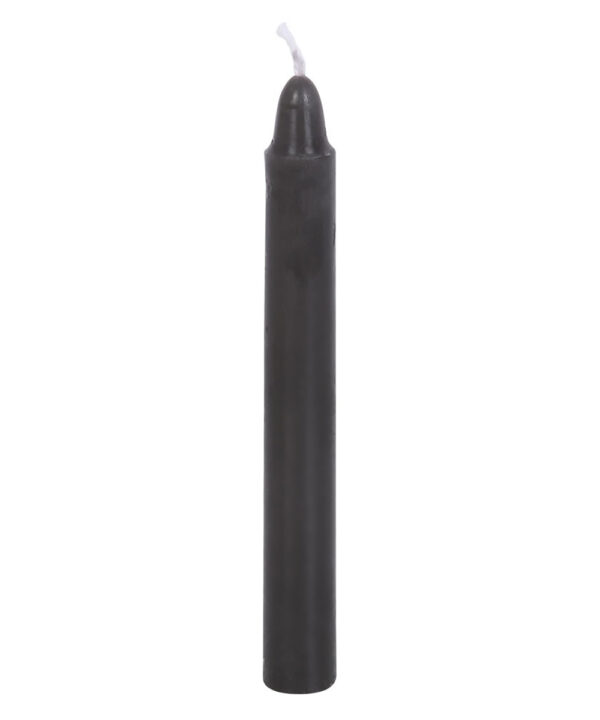 black 'protection' magic spell candles set of 12