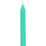 green 'luck' magic spell candles set of 12