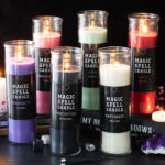 prosperity lavender magic spell tube candle