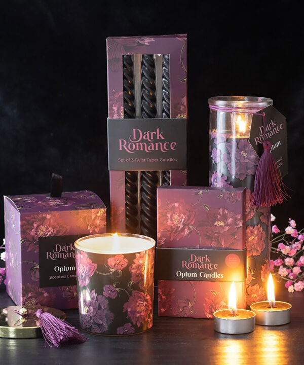 dark romance opium scented candle