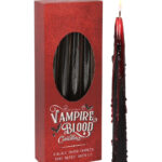 vampire blood taper candles set of 8