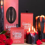 vampire blood taper candles set of 8