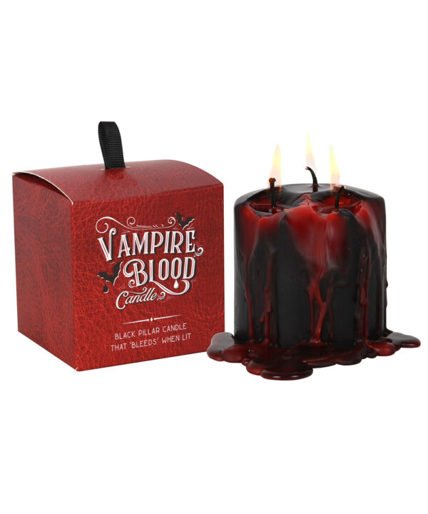 vampire blood small pillar candle