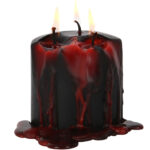 vampire blood small pillar candle