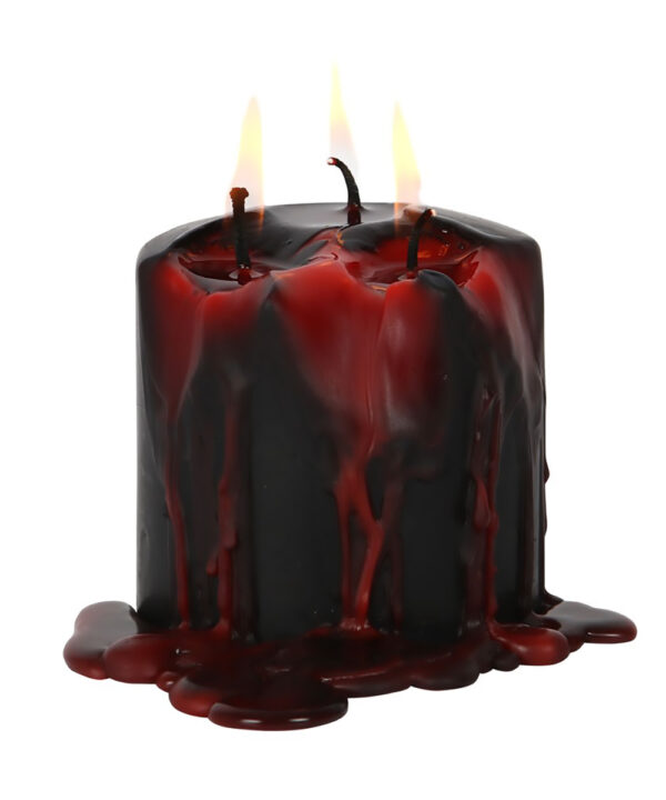 vampire blood small pillar candle