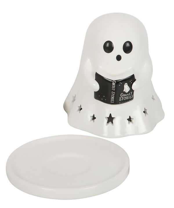 ghost stories tealight and incense cone holder