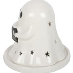 ghost stories tealight and incense cone holder