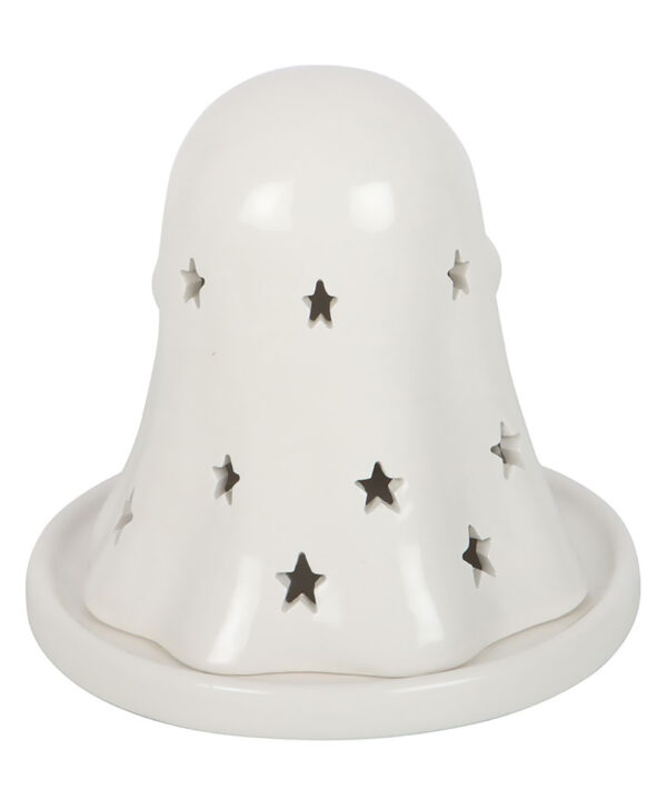 ghost stories tealight and incense cone holder