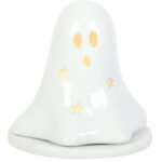 ghost tealight and incense cone holder