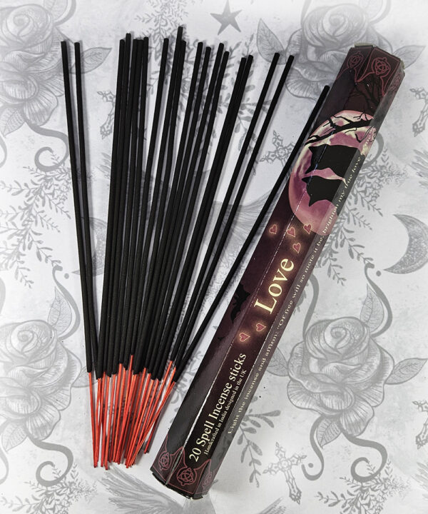love spell incense sticks by lisa parker 20 sticks pack