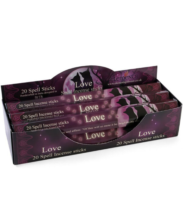 love spell incense sticks by lisa parker 20 sticks pack