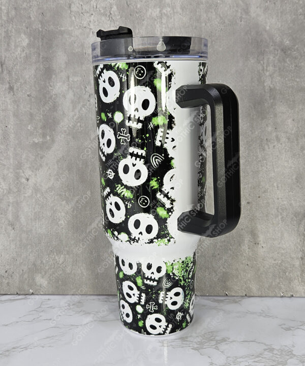 19583 gothic skulls large 40oz tumbler 3