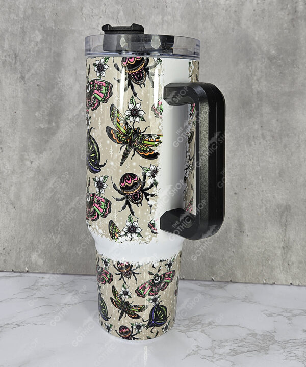 19584 gothic insects moths large 40oz tumbler 4
