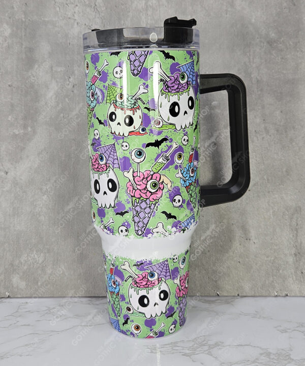 19587 skulls gothic large 40oz tumbler 1